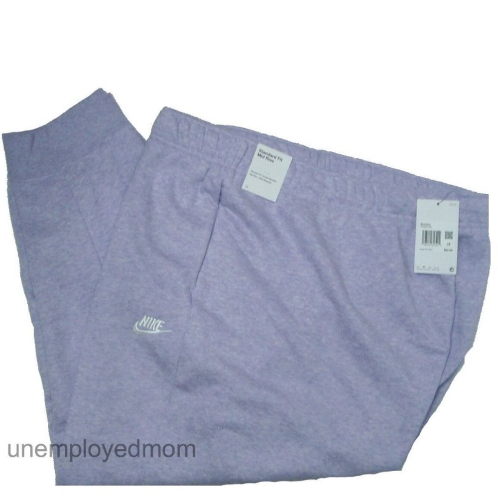 Nike Womens Joggers Pant Training Sport Athletic Workout Active Wear Midrise BTS